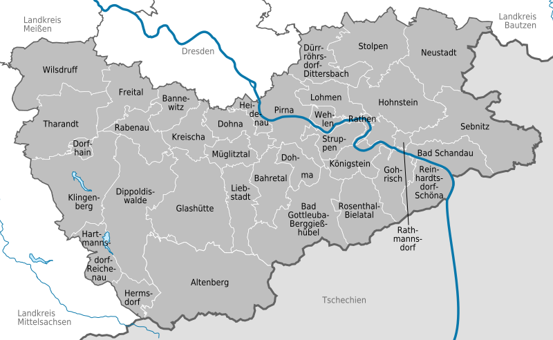 Landkreis Sächsische Schweiz