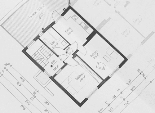 Erstellung von Grundrissen  Beispiel Bild